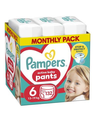Pampers Pants mähkmed suurus 6 (13-19 kg) 132 tk