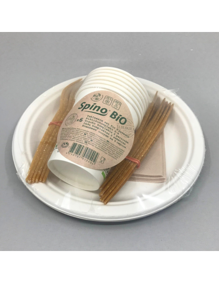 Spino BIO piknikukomplekt 6 inimesele