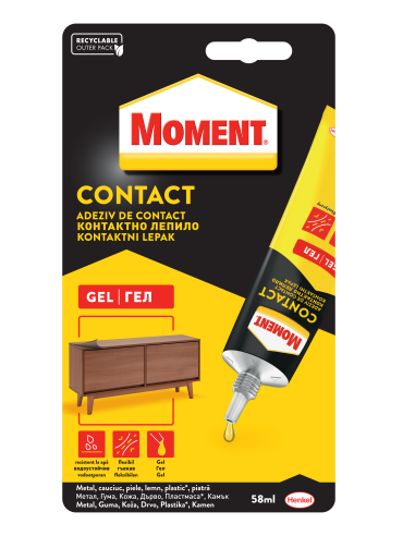 KAST 12 tk! Moment Gel kontaktliim 58ml