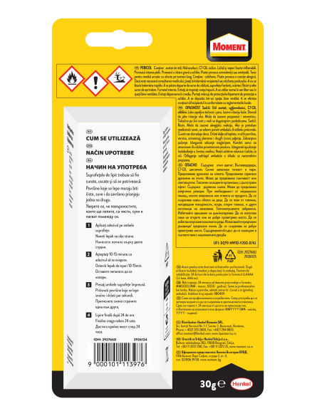 Moment kummiliim 30g