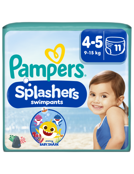 KAST 8 tk! Pampers Pants Splashers, Suurus 4-5, 11 Ujumismähet, 9-15kg