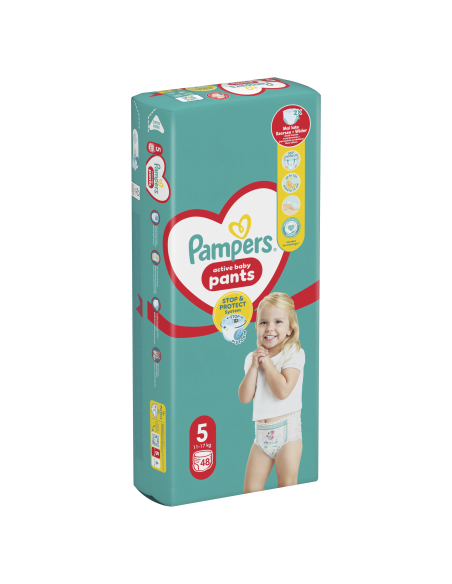 Pampers Pants Püksmähkmed,  Suurus 5, 48 Mähet, 11-17 kg