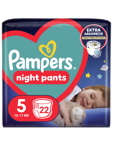 Pampers Night Pants Püksmähkmed, Suurus 5, 22...