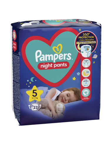 KAST 4 tk! Pampers Night Pants Püksmähkmed,...