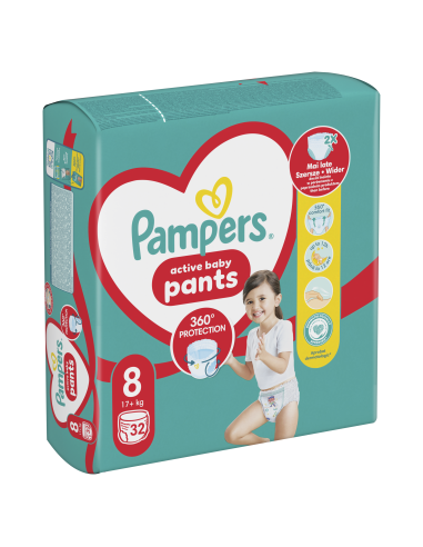 KAST 3 tk! Pampers Pants Püksmähkmed, Suurus 8,...