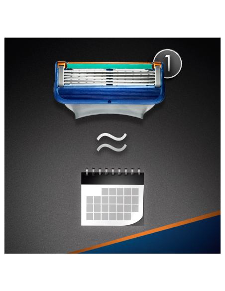Gillette Fusion5 raseerija terad meestele - 4 vahetustera