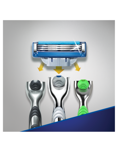 Gillette Mach3 Turbo meeste raseerija varuterad 5 tk