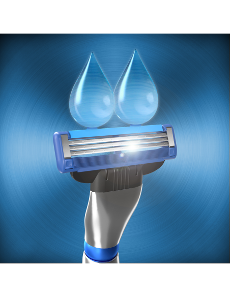 Gillette Mach3 Turbo meeste raseerija varuterad 5 tk