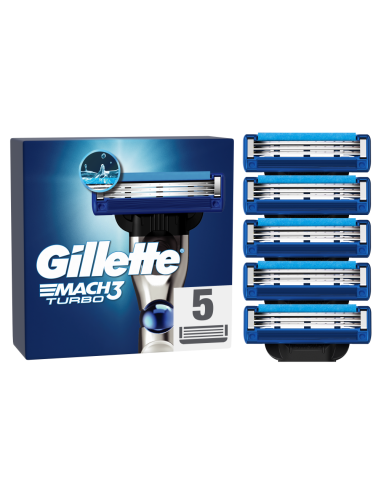 Gillette Mach3 Turbo meeste raseerija varuterad...