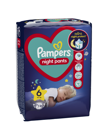 Pampers Night Pants Püksmähkmed, Suurus 6, 76...