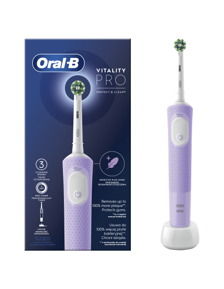 D103.413.3 Braun Oral-B Vitality Pro Lilac Mist el.hambahari