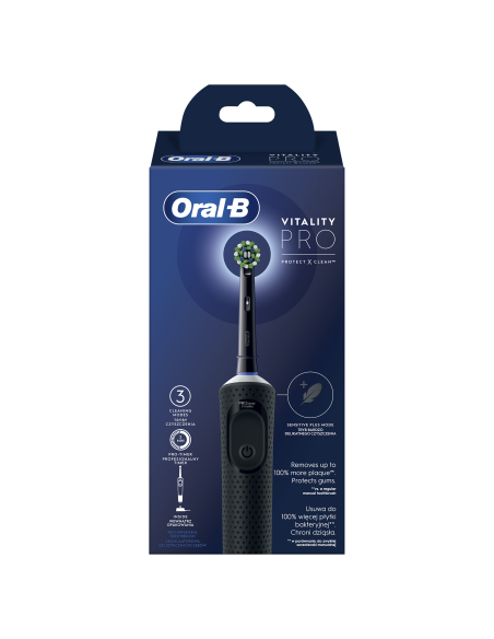 D103.413.3 Braun Oral-B Vitality Pro Black el.hambahari