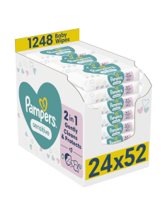 Pampers Sensitive Plastic...