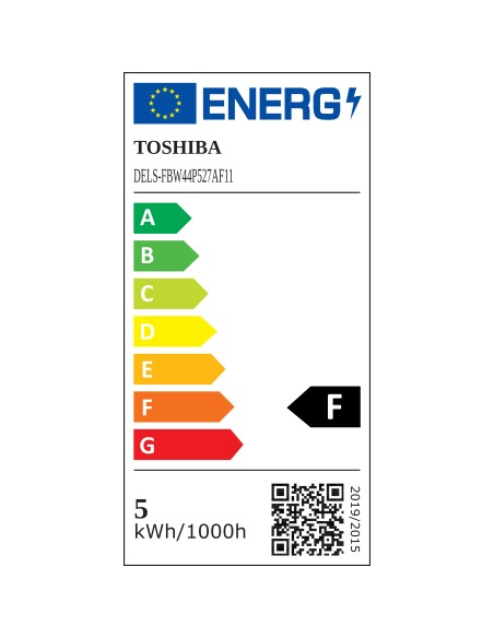 Toshiba LED Filament 4.5W (40W) E27 soe valge A60 470 lm