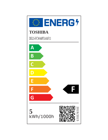 Toshiba LED  Filament 4.5W (40W) E14 soe valge...