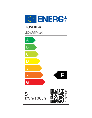 KAST 10 tk! Toshiba LED  Filament 4.5W (40W)...