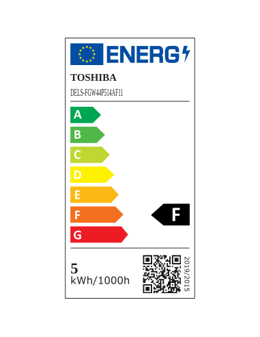 KAST 10 tk! Toshiba LED Filament 4.5W (40W) E14...