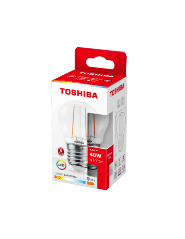 KAST 10 tk! Toshiba LED Filament 4.5W (40W) E27...