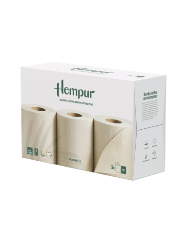 Hempur bambusest majapidamispaber 3 rulli