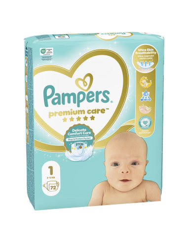 Pampers Premium Care Mähkmed,  Suurus 1 (Mini),...