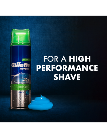 KAST 6 tk! Gillette Series rahustav raseerimisgeel Aloe Veraga 200ml