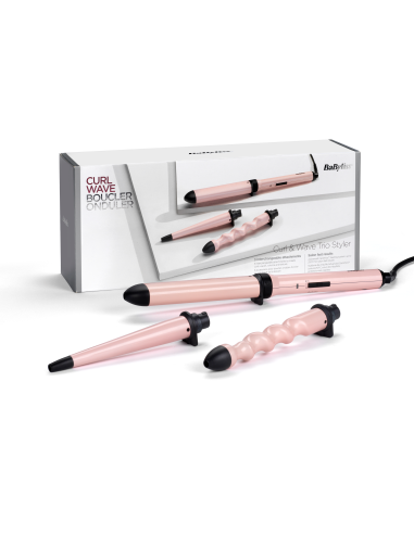 BaByliss Juuksekoolutaja Curl & Wave Trio MS750E