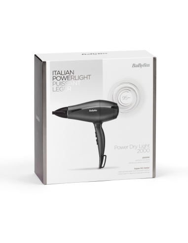 BaByliss Föön Power Dry Light 2000 5910E