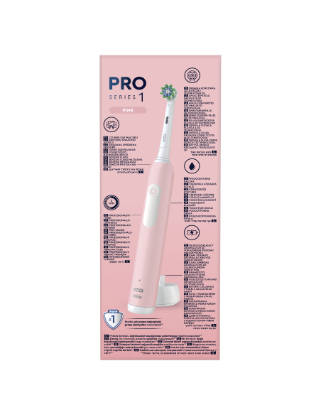 D305.513.3 Pro Series 1 Elektriline Hambahari  Pink Cross Action