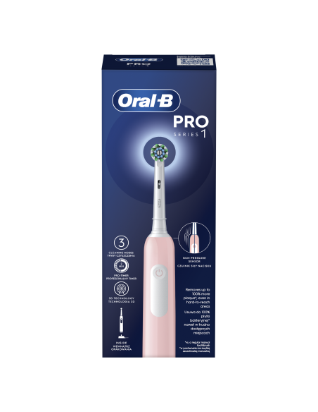 D305.513.3 Pro Series 1 Elektriline Hambahari  Pink Cross Action