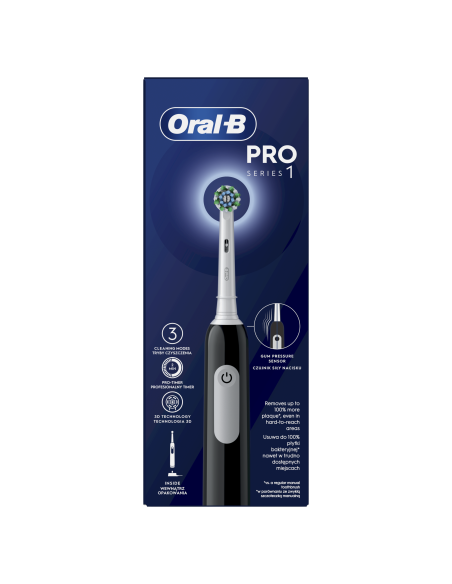 D305.513.3 Pro Series 1 Elektriline Hambahari Black Cross Action