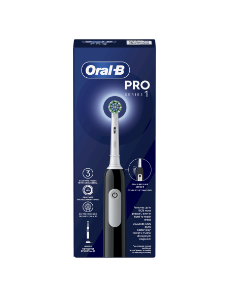 D305.513.3 Pro Series 1 Elektriline Hambahari Black Cross Action