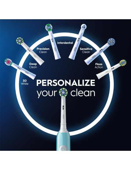 D305.513.3X Pro Series 1 Caribbean Blue Elektriline Hambahari + Reisikarp