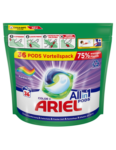 Ariel All-in-1 PODS Colour Pesukapslid, 36...