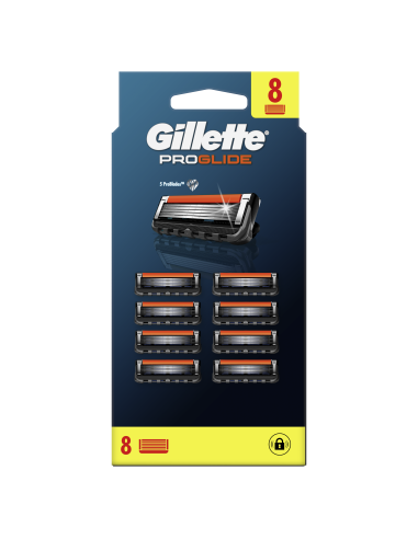 Gillette Fusion Proglide varuterad meestele 8 tk