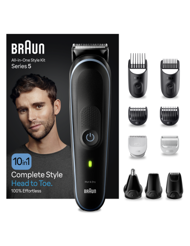 MGK5445 Braun Trimmeri Komplekt 10in1 Piirel