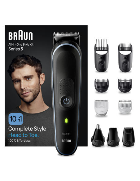 MGK5445 Braun Trimmeri Komplekt 10in1 Piirel