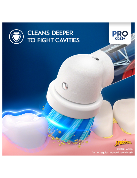 D103.413.2K Vitality PRO Kids Elektriline Hambahari 3+ Spiderman