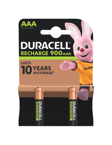 Duracell akupatarei NiMH HR03 AAA 900mAh 2 tk