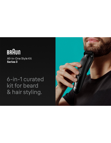 MGK3410 Braun Trimmeri Komplekt 6in1 Piirel