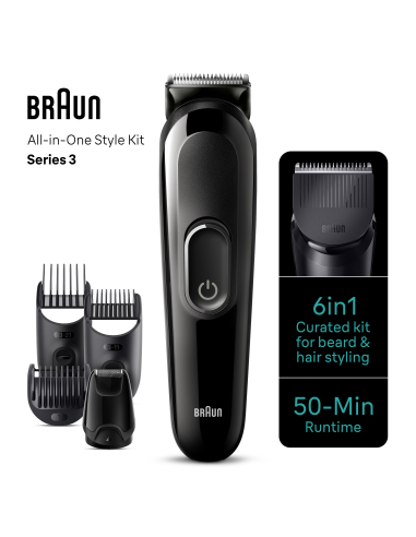 MGK3410 Braun Trimmeri Komplekt 6in1 Piirel