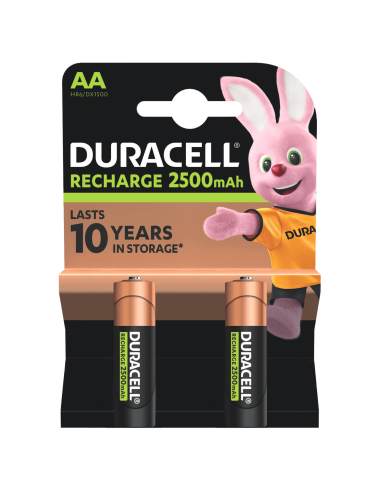 Duracell akupatarei NiMH HR6 AA 2500mAh 2 tk