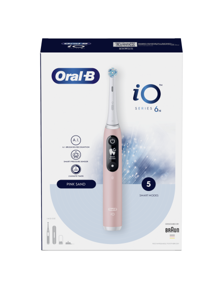 iOM6.1A6.1DK Oral-B iO6 elektriline hambahari Pink Sand