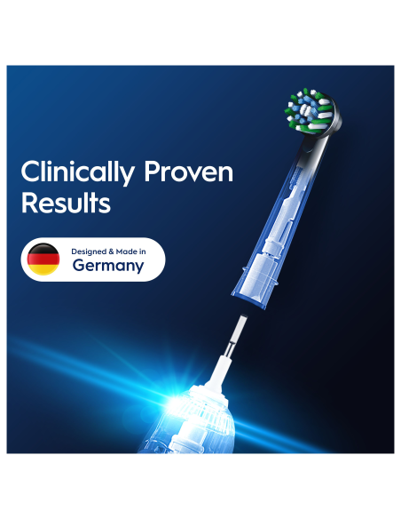 Oral-B EB50-4 Cross Action Pro Black Varuharjad, 4 tk