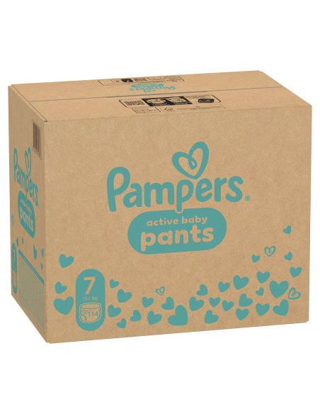 Pampers Pants püksmähkmed suurus 7 (15+ kg) 114 tk
