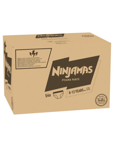 Pampers Ninjamas Pidžaamapüksid Heart, 54 tk, 27-43 kg