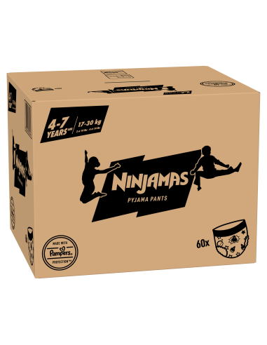 Pampers Ninjamas Pidžaamapüksid Space, 60 tk,...