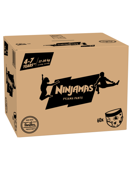 Pampers Ninjamas Pidžaamapüksid Space, 60 tk, 17-30 kg