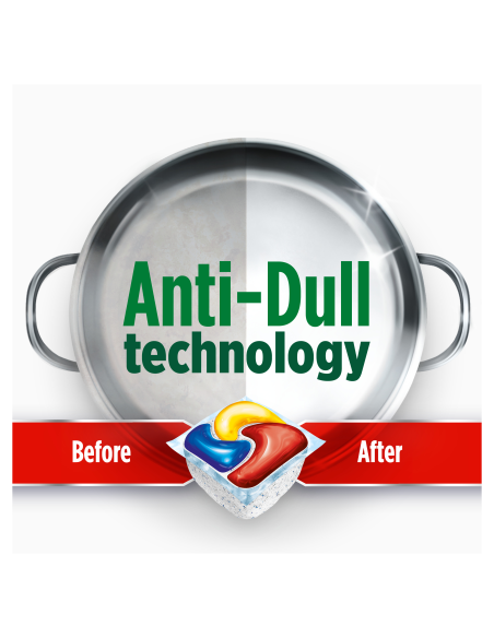 Fairy Platinum Plus All in One’i Nõudepesumasina Tabletid Lemon, 114 tk (6x19tk)