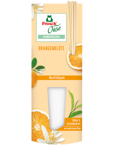 Frosch õhuvärskendaja apelsiniõis täide 90 ml