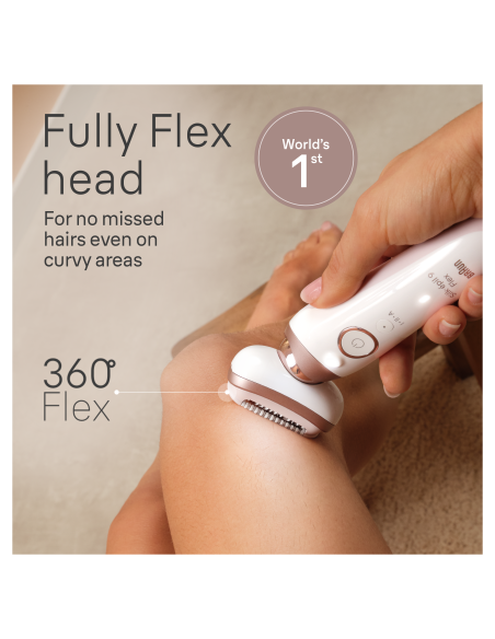 SES9-030 3D Braun Silk•épil 9 Flex Epilaator